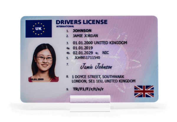 Lažni dokument (britansko vozniško)