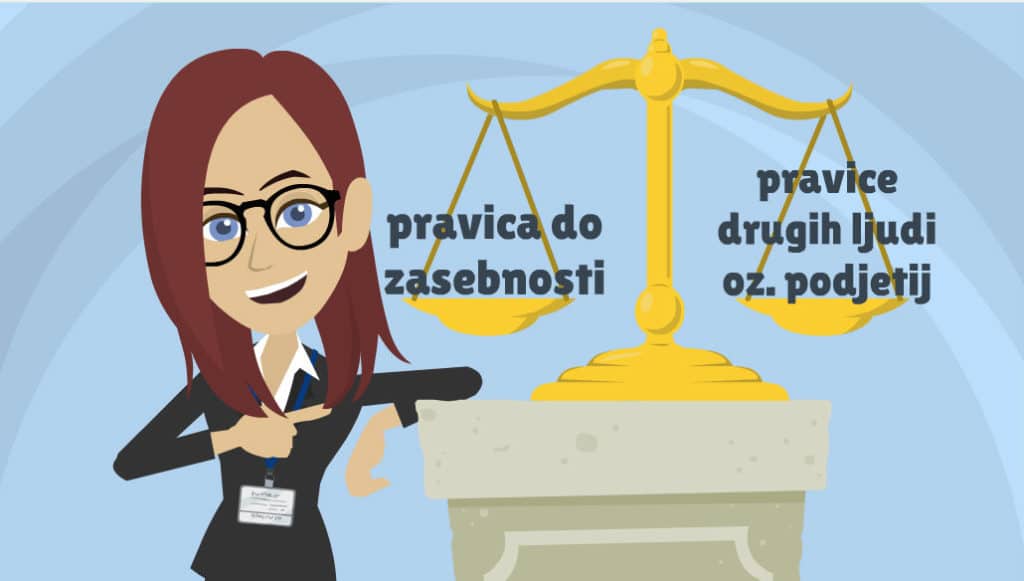 Tehtanje pravic posameznika in pravic drugih